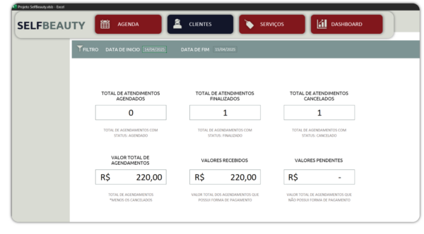 Planilha controle de Agendamentos - Image 5
