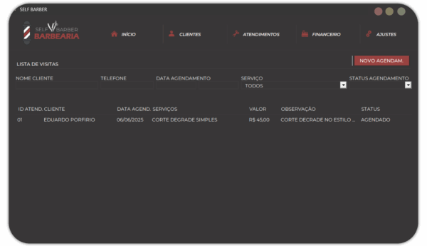 Self Barbearia Dark - Imagem 2